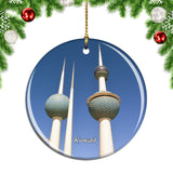 Kuwait Towers Christmas Ornament