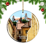 Old Town Bratislava Slovakia Christmas Ornament