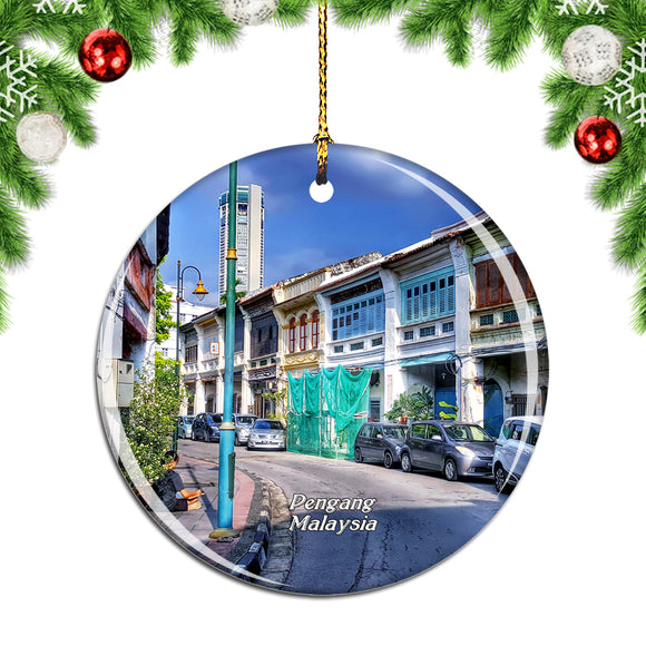 Malaysia George Town Pengang Christmas Ornament