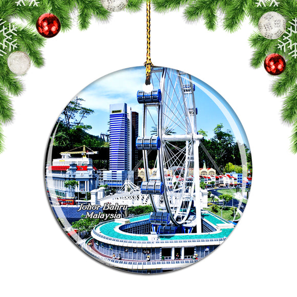 Malaysia Johor Bahru Christmas Ornament