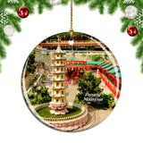 Malaysia Kek Lok Si Temple Penang Christmas Ornament