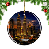 Malaysia Kuala Lumpur Christmas Ornament