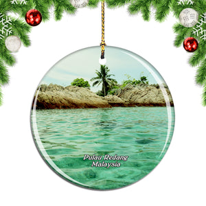 Malaysia Pulau Redang Christmas Ornament