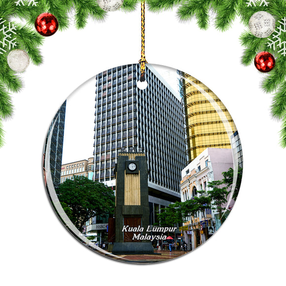 Malaysia Square Kuala Lumpur Christmas Ornament