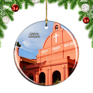 Malaysia The Stadthuys Melaka Christmas Ornament