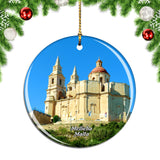 Malta Mellieha Christmas Ornament