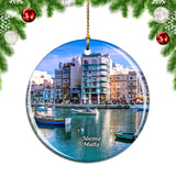 Malta Sliema Christmas Ornament