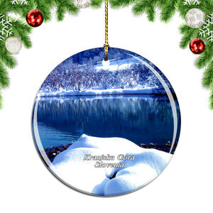 Kranjska Gora Slovenia Christmas Ornament