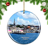 Martinique France Christmas Ornament