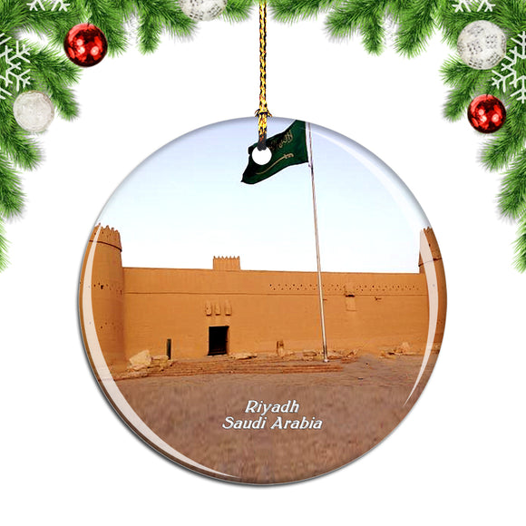 Masmak Fortress Riyadh Saudi Arabia Christmas Ornament