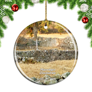 Masvingo Zimbabwe Christmas Ornament