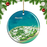 Mayotte Christmas Ornament