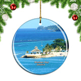 Montego Bay Jamaica Christmas Ornament