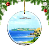 Two Lovers Point Guam Northern Mariana USA Christmas Ornament