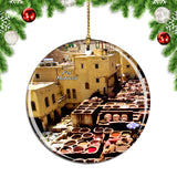 Morocco Old Town Fes Christmas Ornament