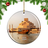 Museum of Islamic Art Doha Qatar Christmas Ornament