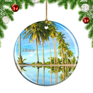 Nauru .png Christmas Ornament