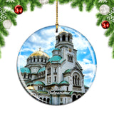 St. Alexander Nevski Cathedral Sofia Bulgaria Christmas Ornament