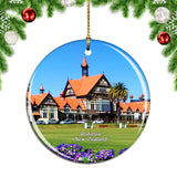 New Zealand Government Gardens Rotorua Christmas Ornament