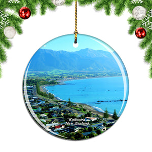 New Zealand Kaikoura Christmas Ornament