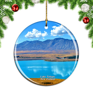 New Zealand Lake Tekapo Christmas Ornament