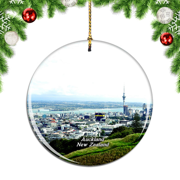 New Zealand Mount Eden Auckland Christmas Ornament