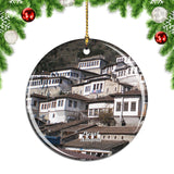 Berat Castle Albania Christmas Ornament