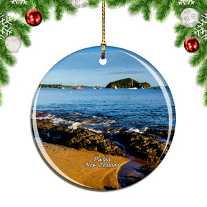 New Zealand Paihia Christmas Ornament