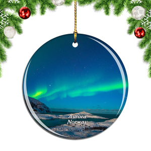 Norway Aurora Christmas Ornament