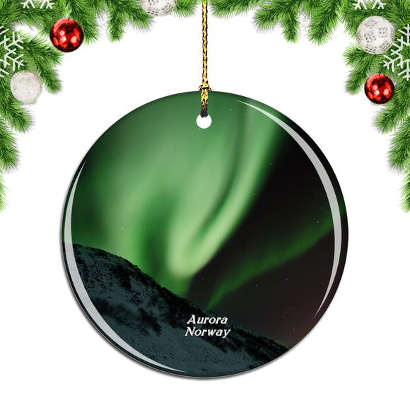 Norway Aurora Christmas Ornament