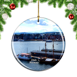 Norway Oslo Christmas Ornament