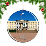 Norway Royal Palace Oslo Christmas Ornament