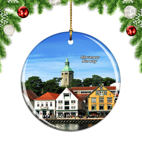 Norway Stavanger Cathedral Christmas Ornament