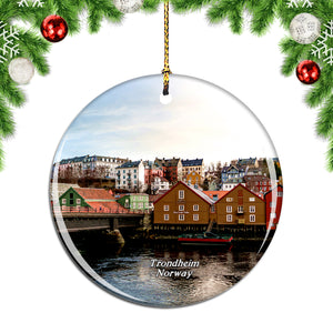 Norway Trondheim Christmas Ornament