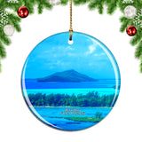 Bora Bora French Polynesia Christmas Ornament