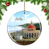 Old San Juan Puerto Rico Christmas Ornament