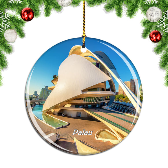 Palau Christmas Ornament