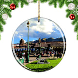 Peru Historical Center of Cusco Christmas Ornament