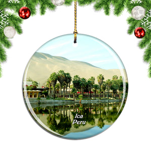 Peru Huacachina Ica Christmas Ornament