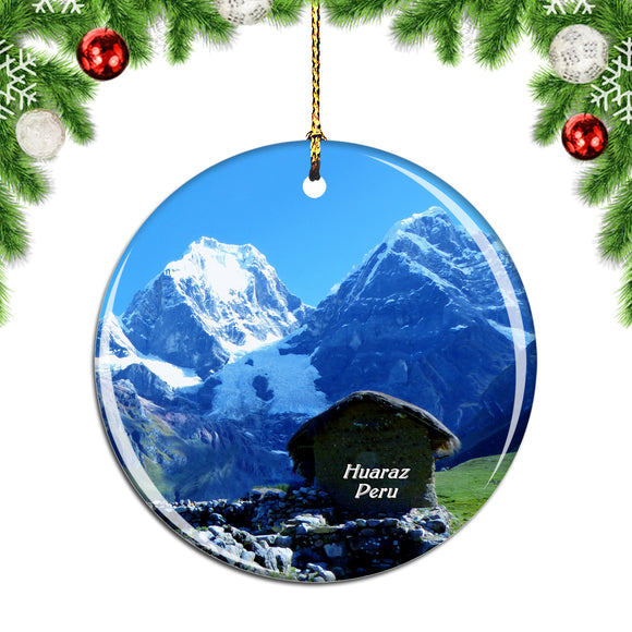 Peru Huaraz Christmas Ornament