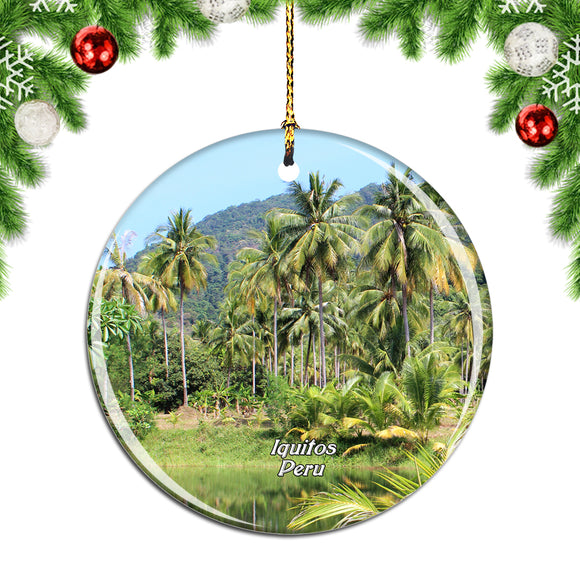 Peru Iquitos Christmas Ornament