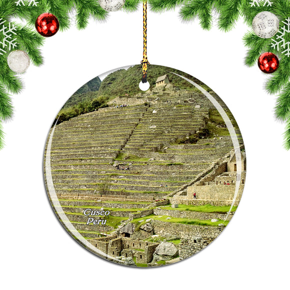 Peru Ollantaytambo Cusco Christmas Ornament