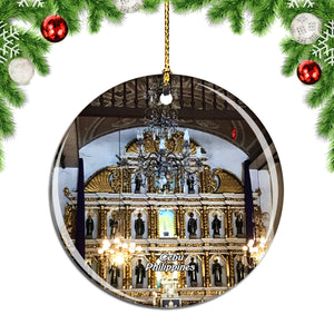 Philippines Cathedral Cebu Christmas Ornament