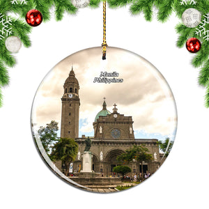 Philippines Intramuros Manila Christmas Ornament