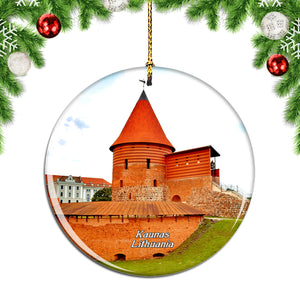 inth Fort Kaunas Lithuania Christmas Ornament