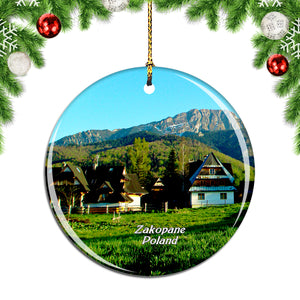 Poland Zakopane Christmas Ornament