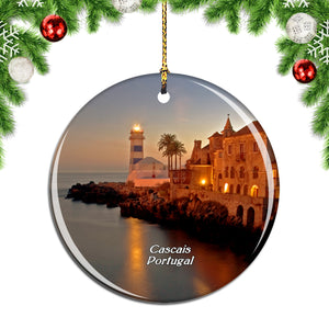 Portugal Cascais Christmas Ornament