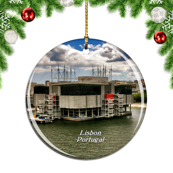 Portugal Lisbon Oceanarium Christmas Ornament