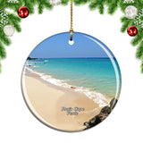 Praia Cape Verde Christmas Ornament