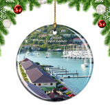 Road Town British Virgin Islands Christmas Ornament